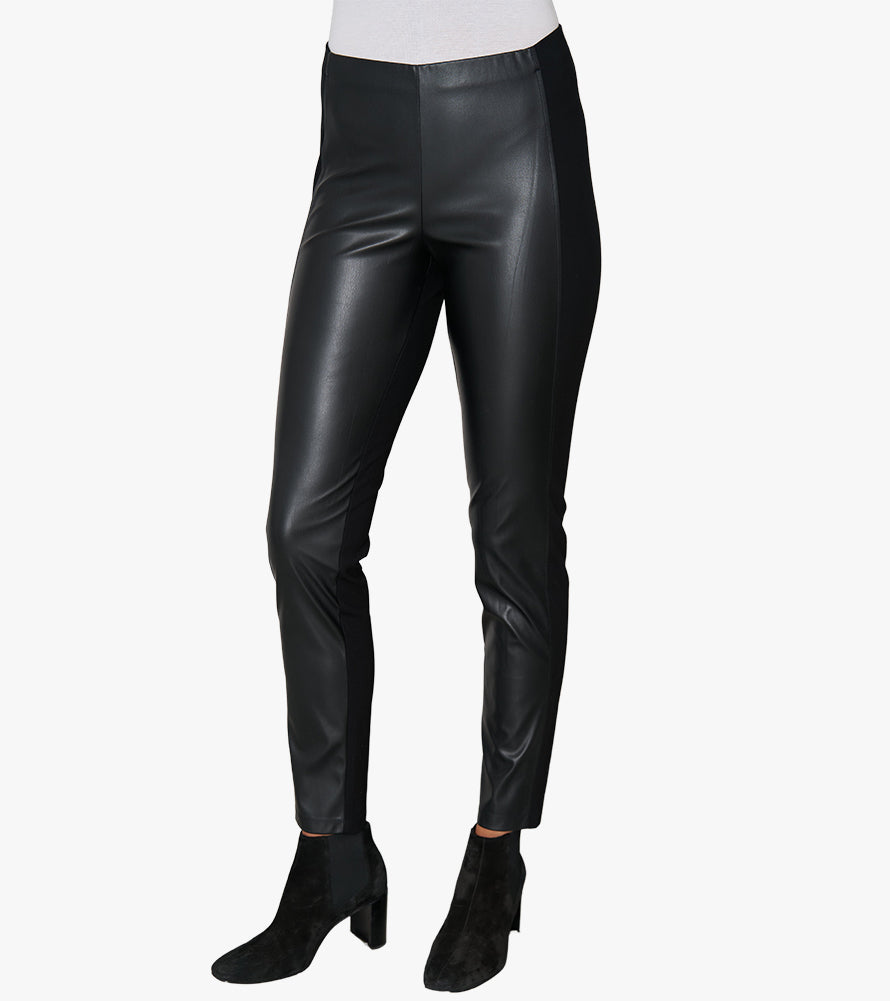 Slimming Ankle Pants & Vegan Leather