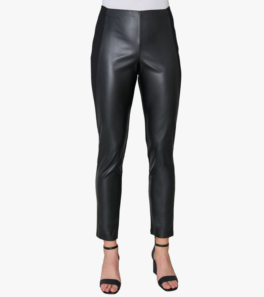 Slimming Ankle Pants & Vegan Leather