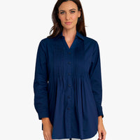 Pintuck Tunic