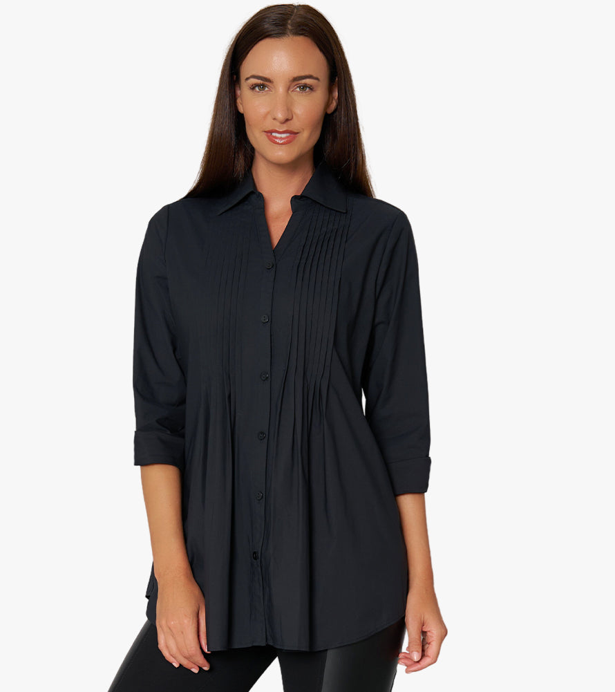 Pintuck Tunic