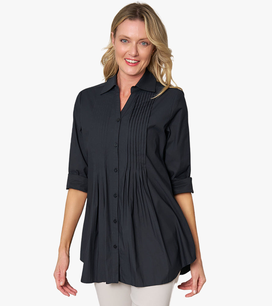 Pintuck Tunic