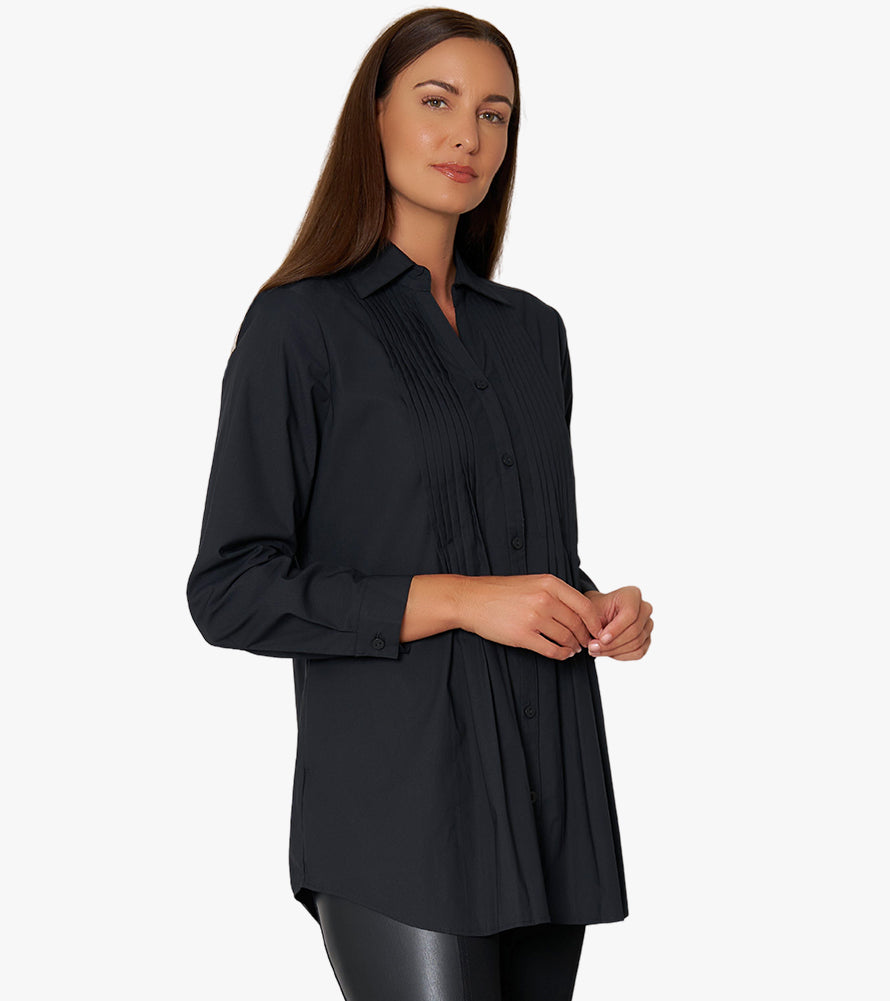 Pintuck Tunic