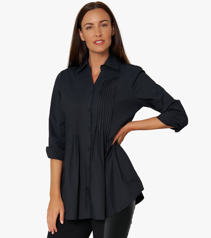 Pintuck Tunic