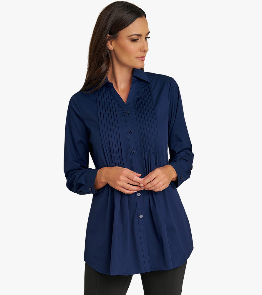 Pintuck Tunic