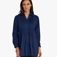 Pintuck Tunic