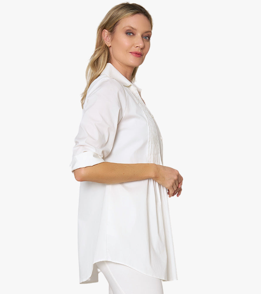 Pintuck Tunic